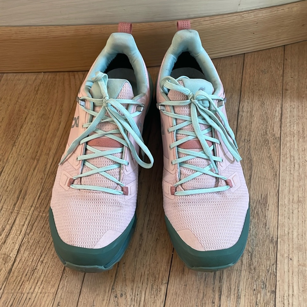 On trail shoes